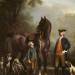 Viscount Weymouth’s Hunt: The Hon. John Spencer beside a Hunter held by a Young Boy